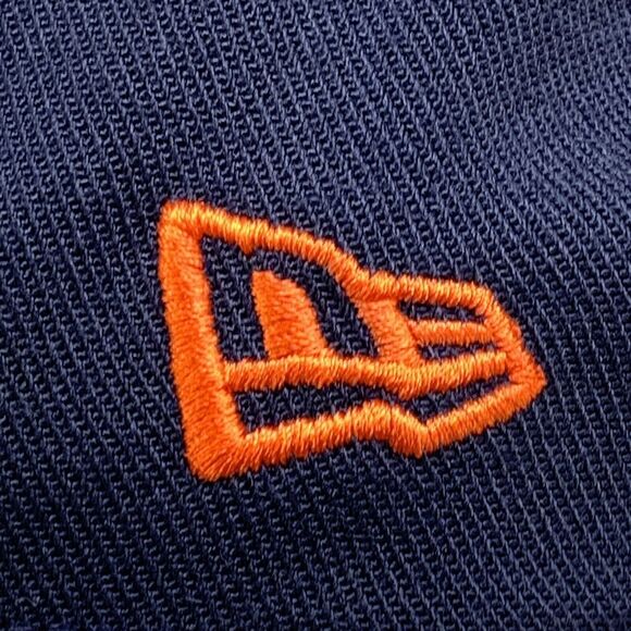 Chicago Bears New Era 39Thirty Fitted M/L Blue Embroidered Bear Cap Hat(H10) - Picture 6 of 16